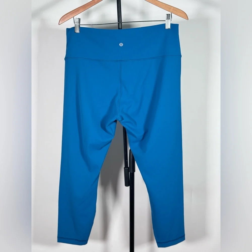 NWOT Lululemon Wunder Train High-Rise Tight 25" Blue Nile - Picture 4 of 5